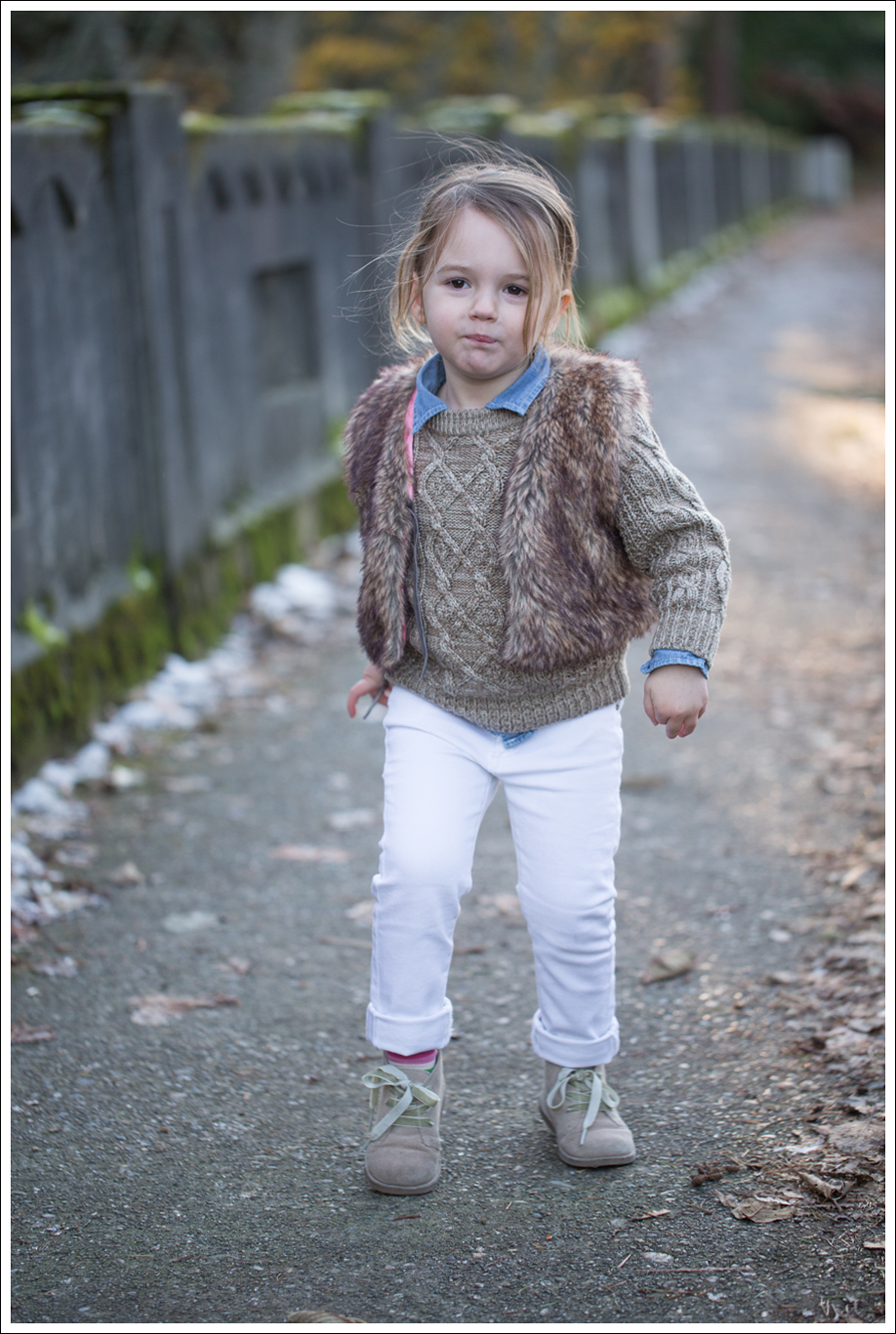 Blog Faux Fur Vest DL1961 Chloe Whiteley-7