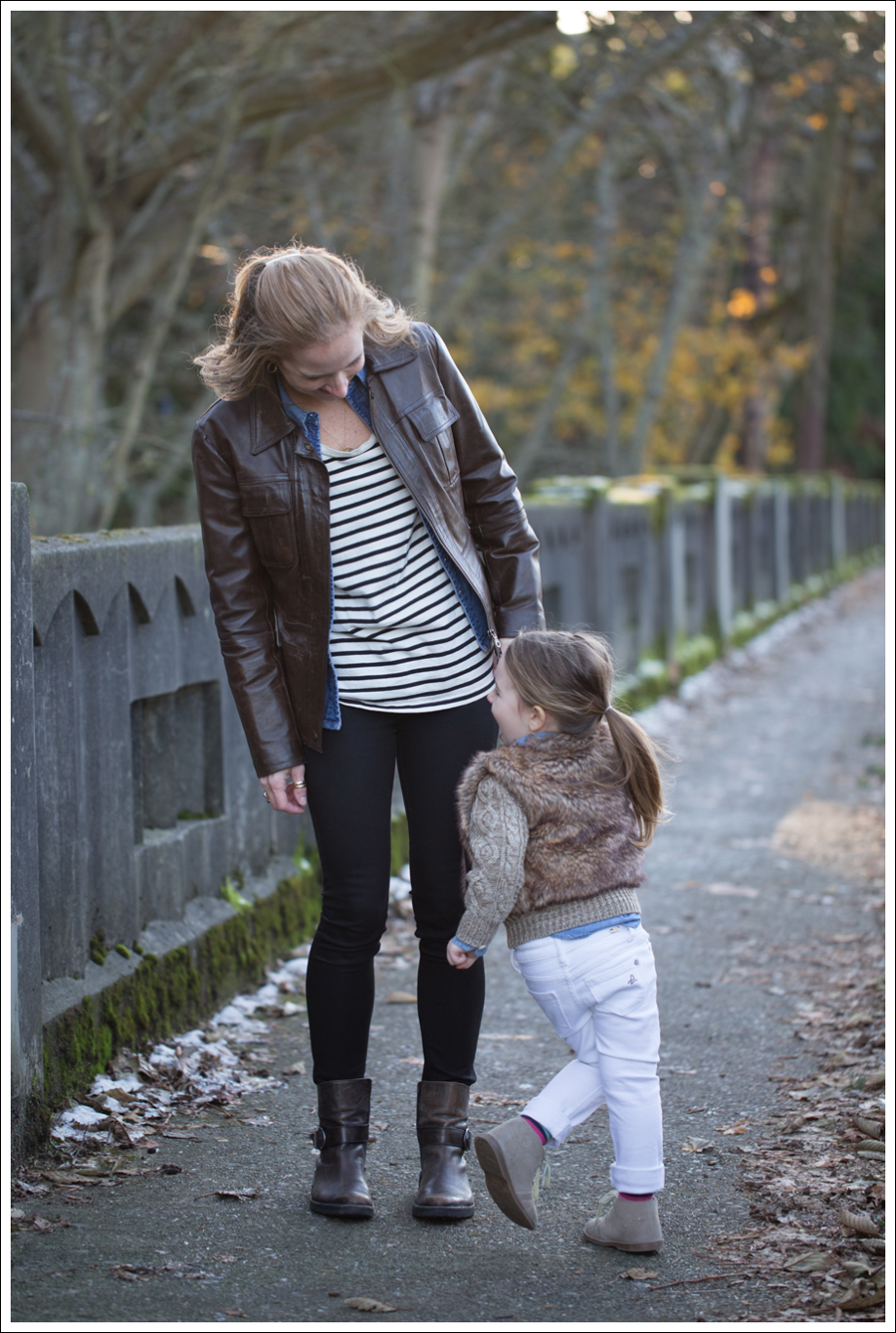 Blog Leather Jacket Gap Jean Shirt StyleMint DL1961 Emma Riker Cafe Noire Booties-7