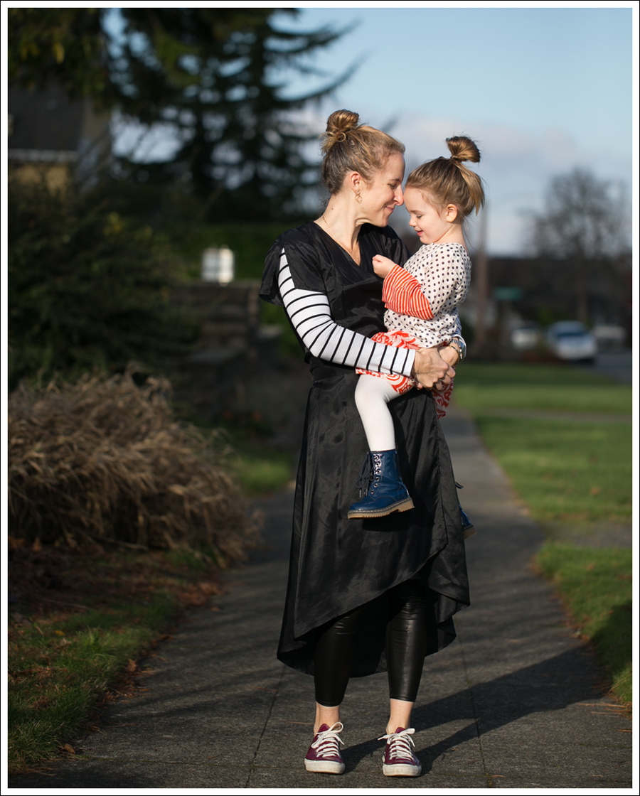 Blog Rhyme Black Wrap Dress Day to Night-4