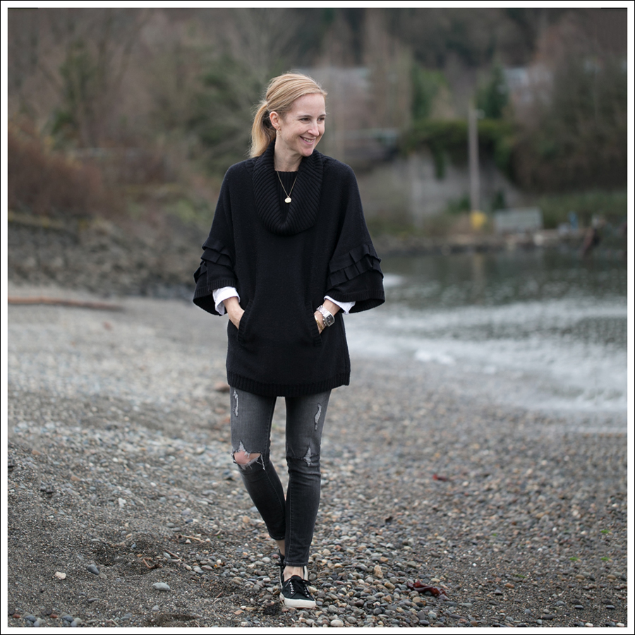 Blog Tahari Black Sweater Paige Destroyed Skinny Black Superga-1