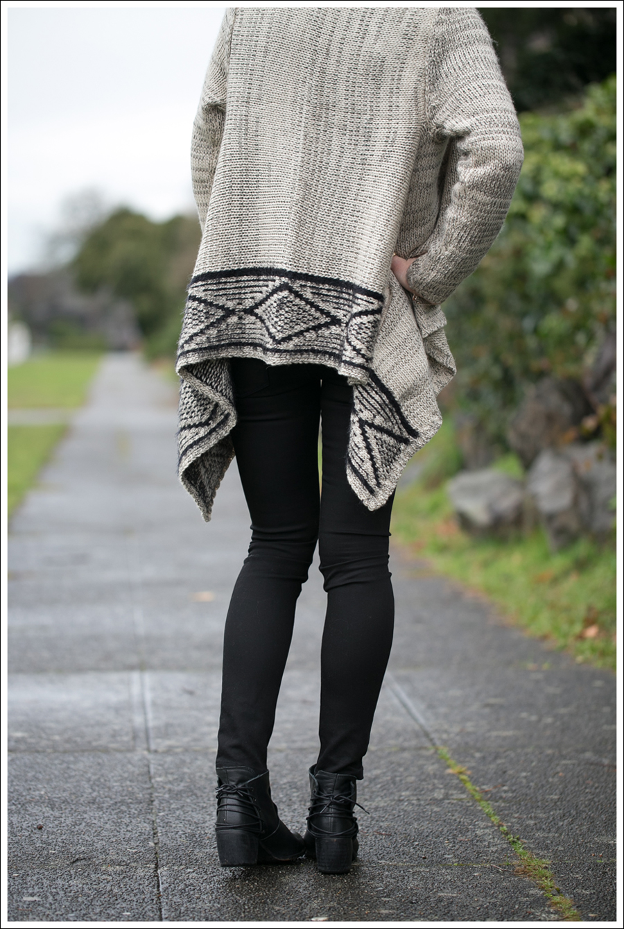 Blog BCBG Tribal Cardigan Zara Tee DL1961 Emma Riker 67 Booties Converse-3