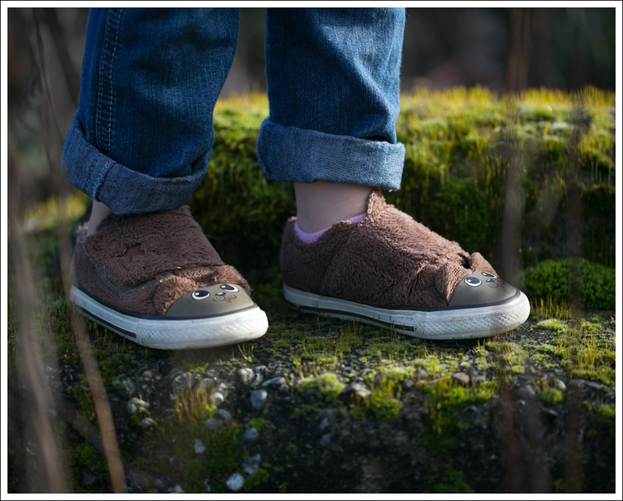 Blog Brown Circo Faux Leather Old Navy Cardigan Overalls GapKids Tee Fuzzy Puppy Converse-