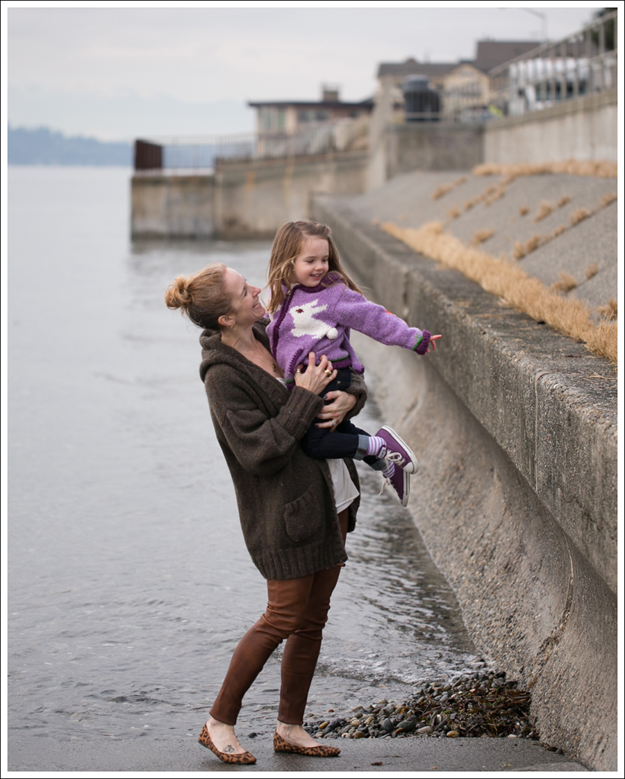 Blog Chunky Hand Knit Cardigan StyleMint North Beach Leather Pants Target Leopard Flats-31