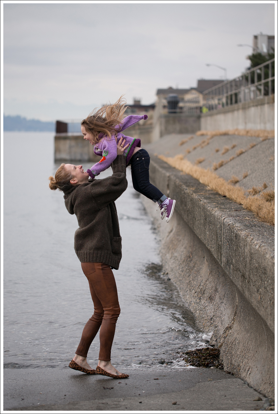 Blog Chunky Hand Knit Cardigan StyleMint North Beach Leather Pants Target Leopard Flats-32