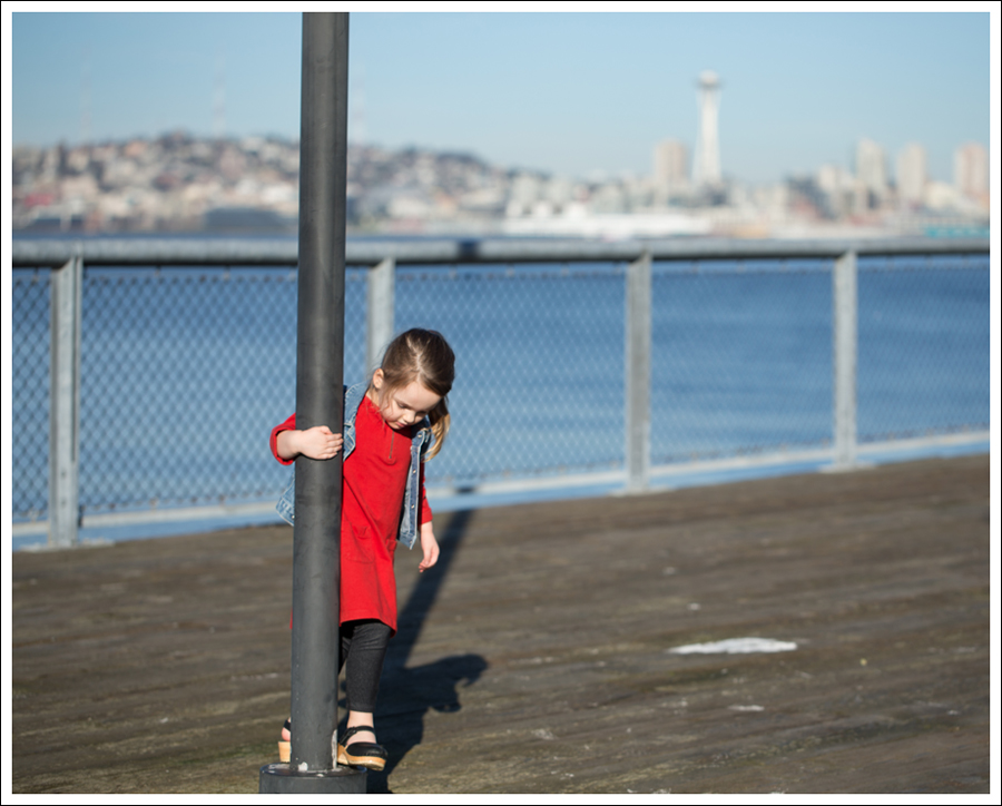 Blog Gap Denim Vest HM Red Zip Dress Levis Jeggings Sven Mary Jane Toddler Clogs-4