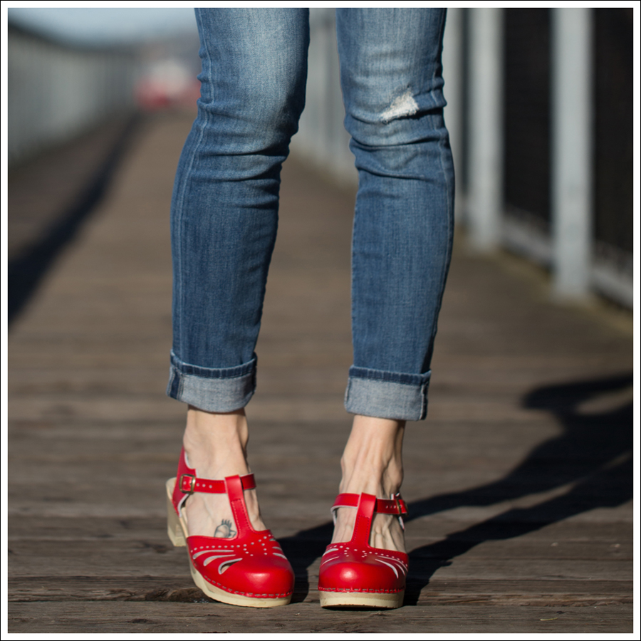 Blog See by Chloe White Boho Vince destroyed Skinny Jeans Sven Lacy Clog-3-