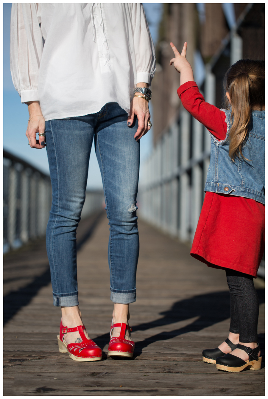 Blog See by Chloe White Boho Vince destroyed Skinny Jeans Sven Lacy Clog-4