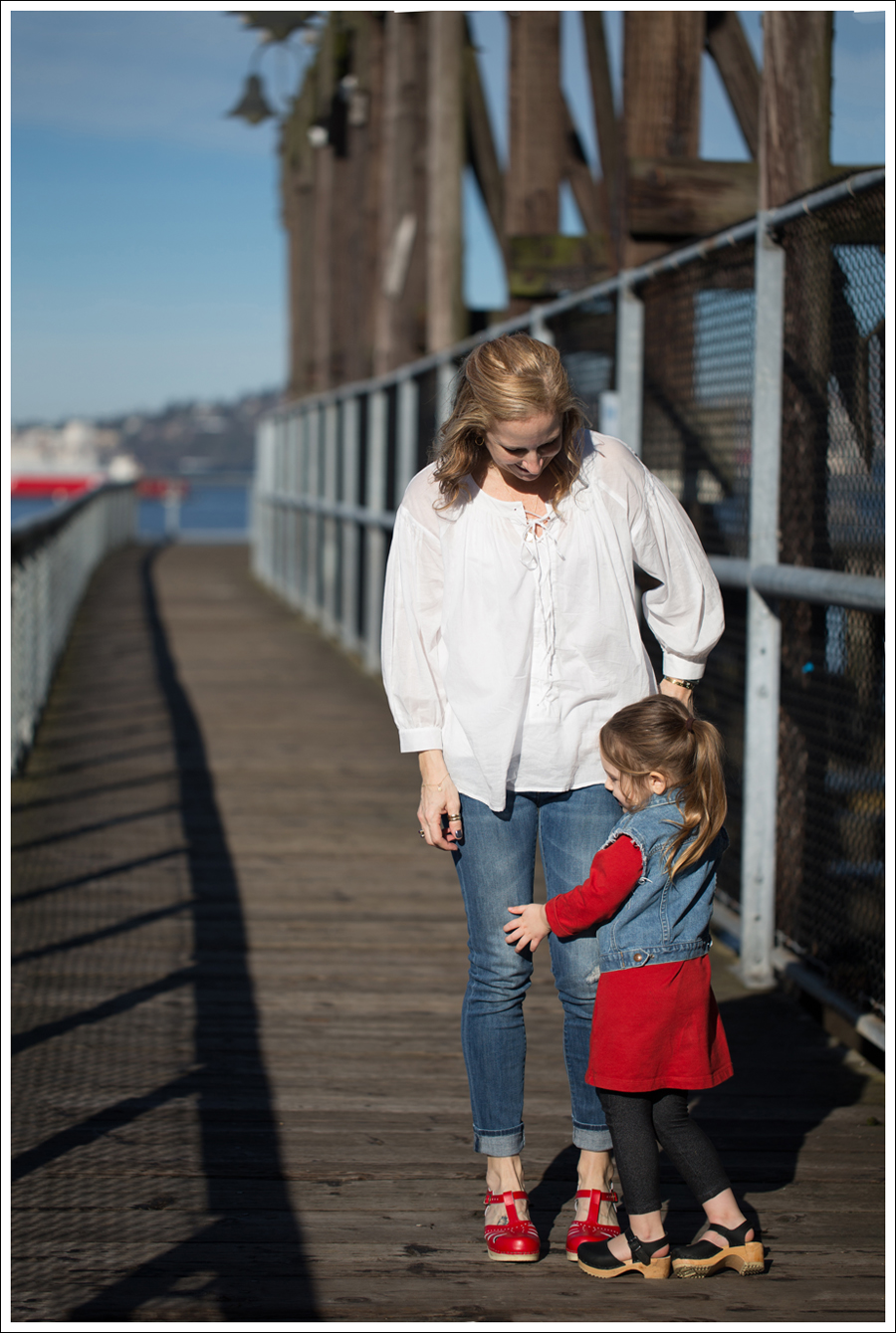 Blog See by Chloe White Boho Vince destroyed Skinny Jeans Sven Lacy Clog-5