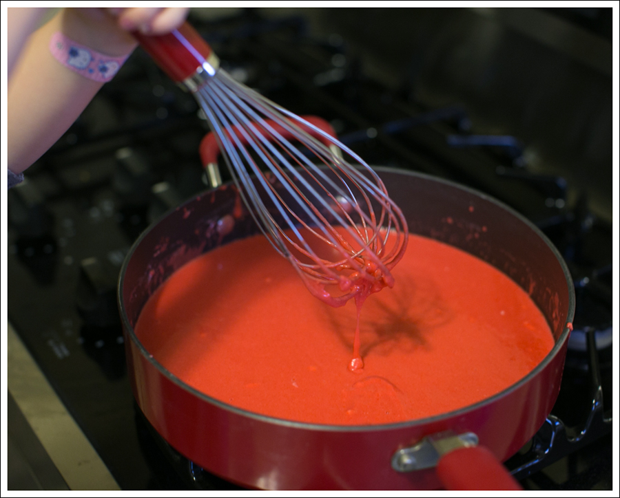 Blog DIY Jell-O Play-Doh Non Candy Valentine Toddler Craft-5