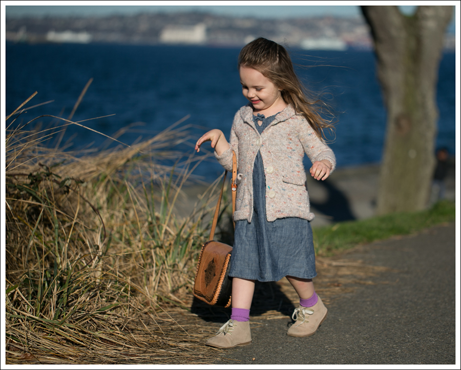 Blog Grandma Cardi Old Navy Denim Dress Cherokee Booties-1