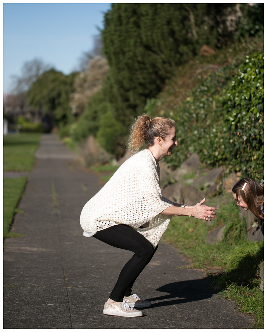 Blog Lily McNeal Open Knit Crochet Cardigan UO Corner Shop Tee DL1961 Emma Riker Gold Superga-5