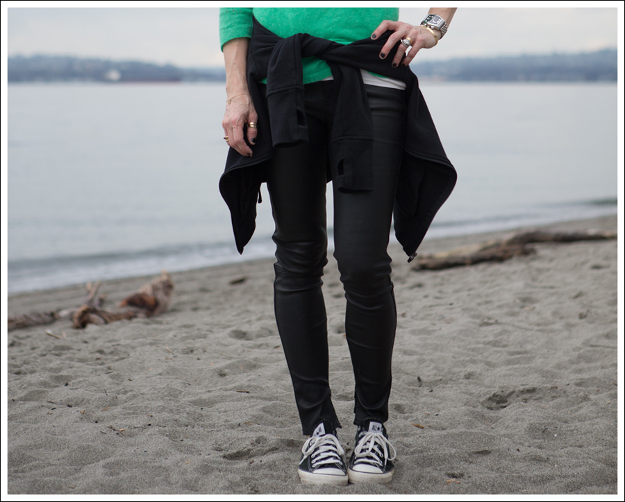 Blog Protector Lover Mother Hoodie Autmn Cashmere Green Henley Sweater Genetic Denim Shya leather Pants Black Converse-5