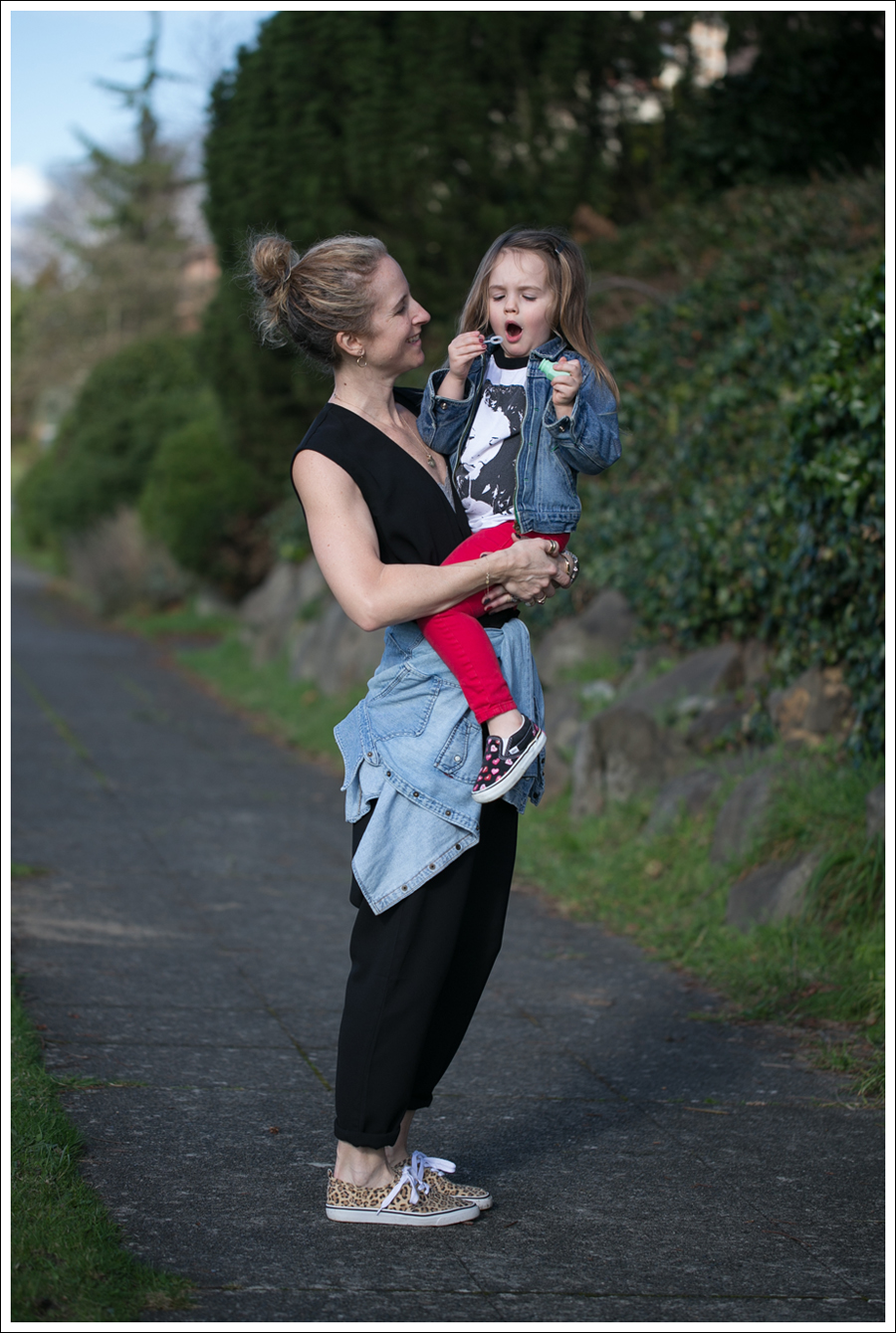 Blog The Fifth Label Drop-Crotch Jumpsuit Levis Denim Shirt Leopard HM Shoes-7