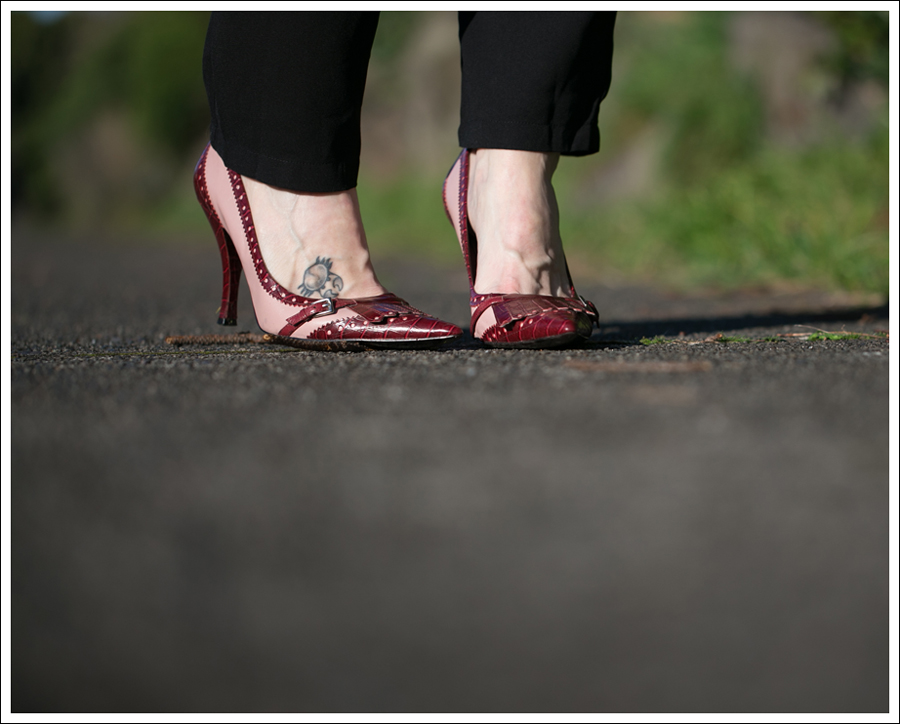 Blog The Fifth Label Drop-Crotch Jumpsuit Nine West Two Toned Pink Pumps-3