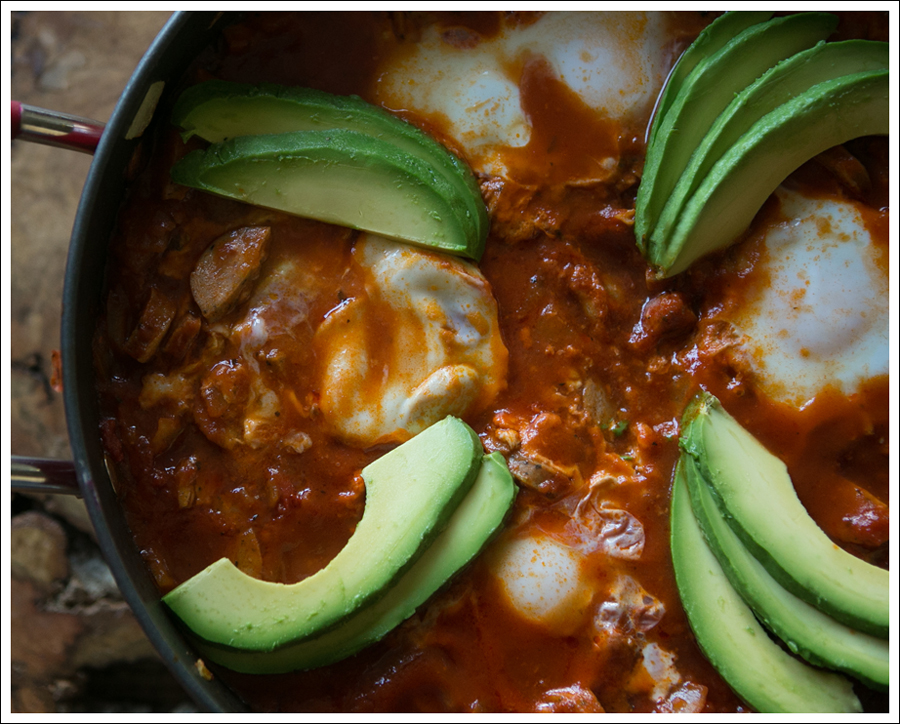 Blog Easy Shakshouka with Chicken Sausage-1