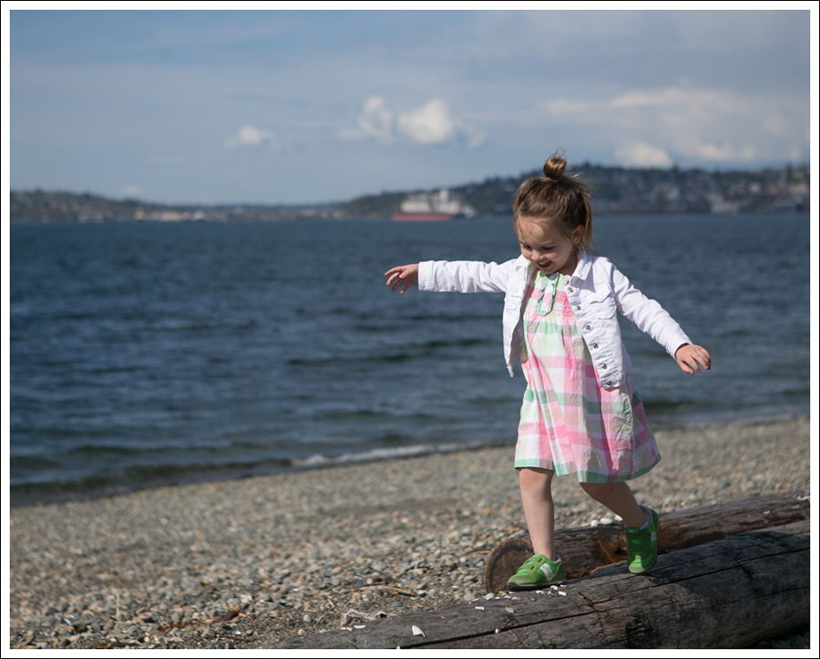 Blog GapKids White Denim Jacket Janie and Jack Plaid Dress Green Saucony Toddler Shoes-10