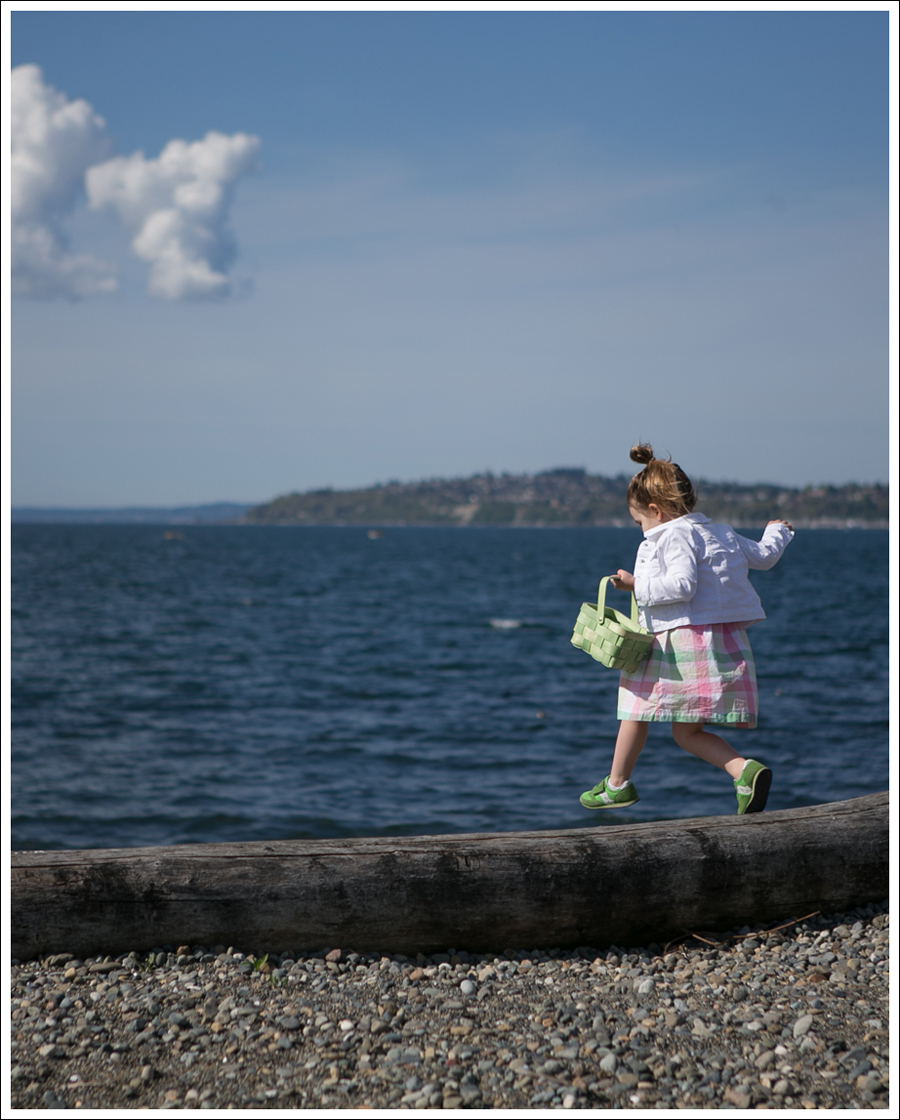 Blog GapKids White Denim Jacket Janie and Jack Plaid Dress Green Saucony Toddler Shoes-4