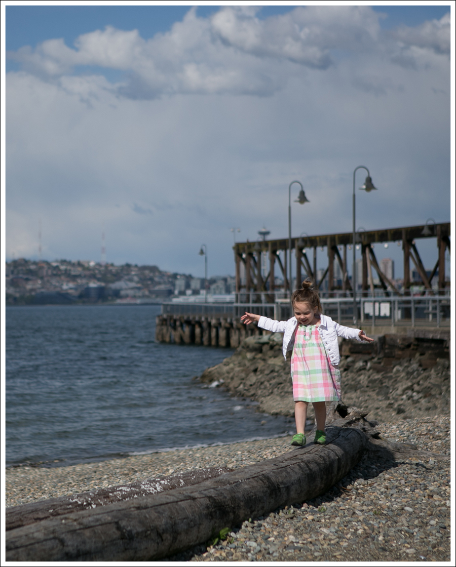 Blog GapKids White Denim Jacket Janie and Jack Plaid Dress Green Saucony Toddler Shoes-7