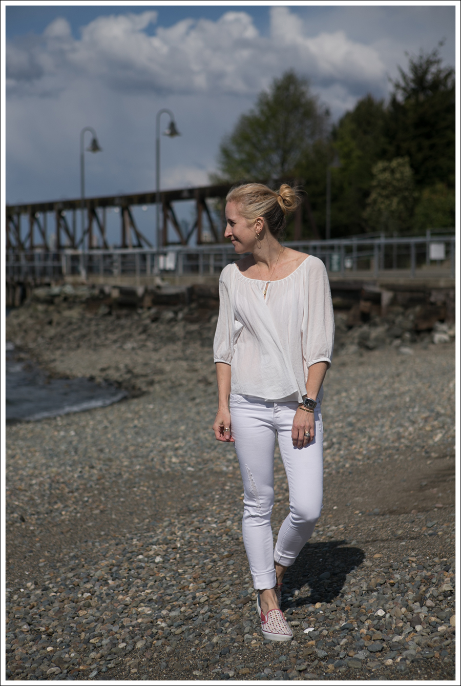 Blog Joie Boho Top DL1961 Amanda Mania Polka Dot Vans-1