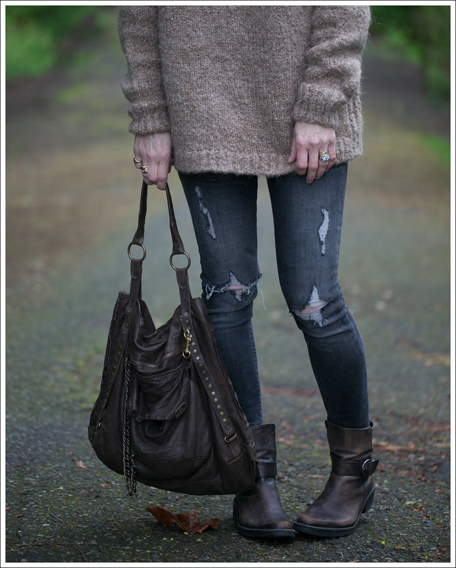 Blog Zara Tie Back Sweater Paige Destroyed Blue Heights Cafe Noir Boots Doma Leather Purse-2