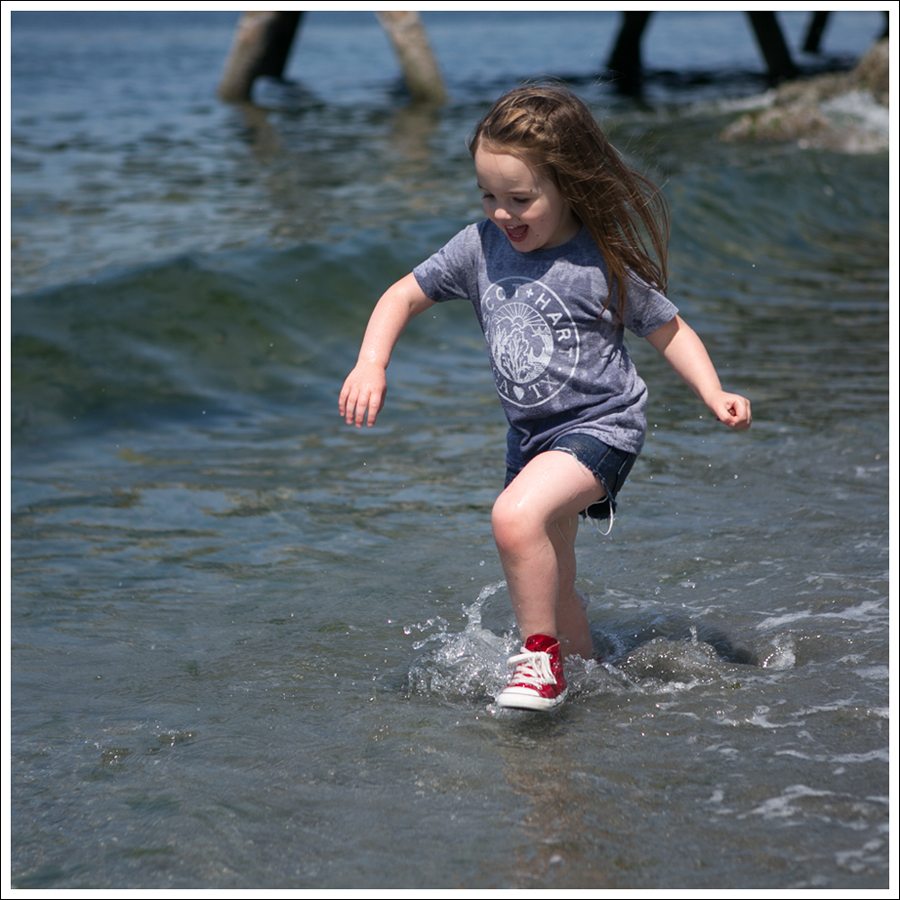 Blog Ascot and Hart Tee DIY Levis Cutoffs Red Converse High Tops-11