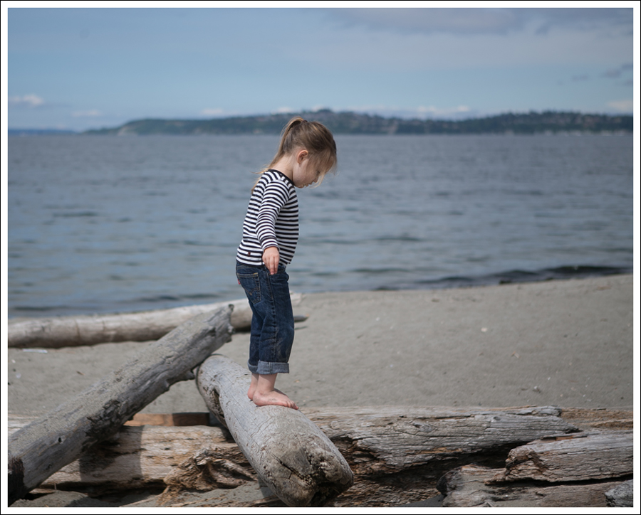 Blog Tea Collection Striped Tee Levis-2