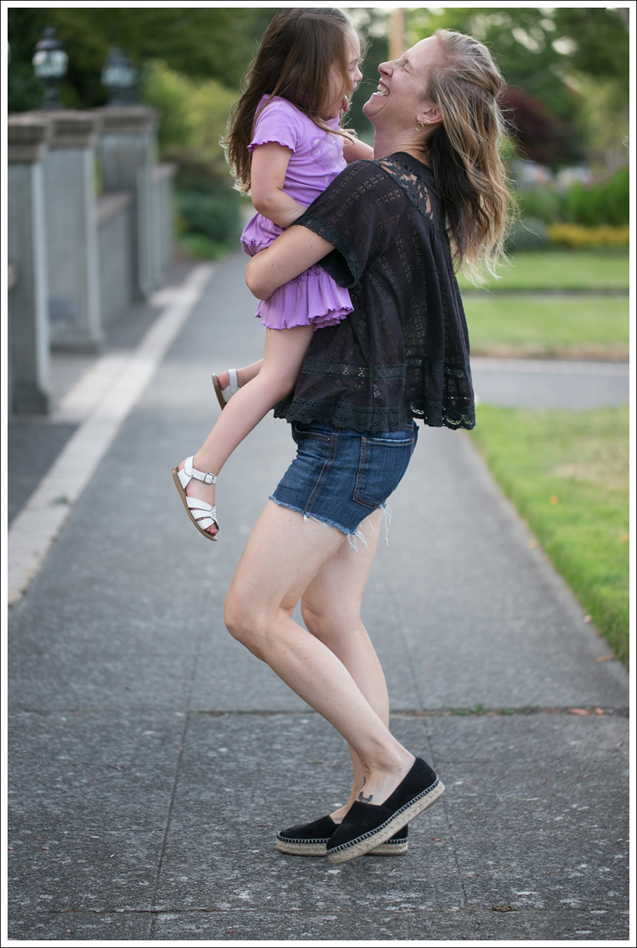 Blog Free People Dandelion Lace Pointelle Top COH DIY Cutoffs ShoeMint Christie Espadrilles-5