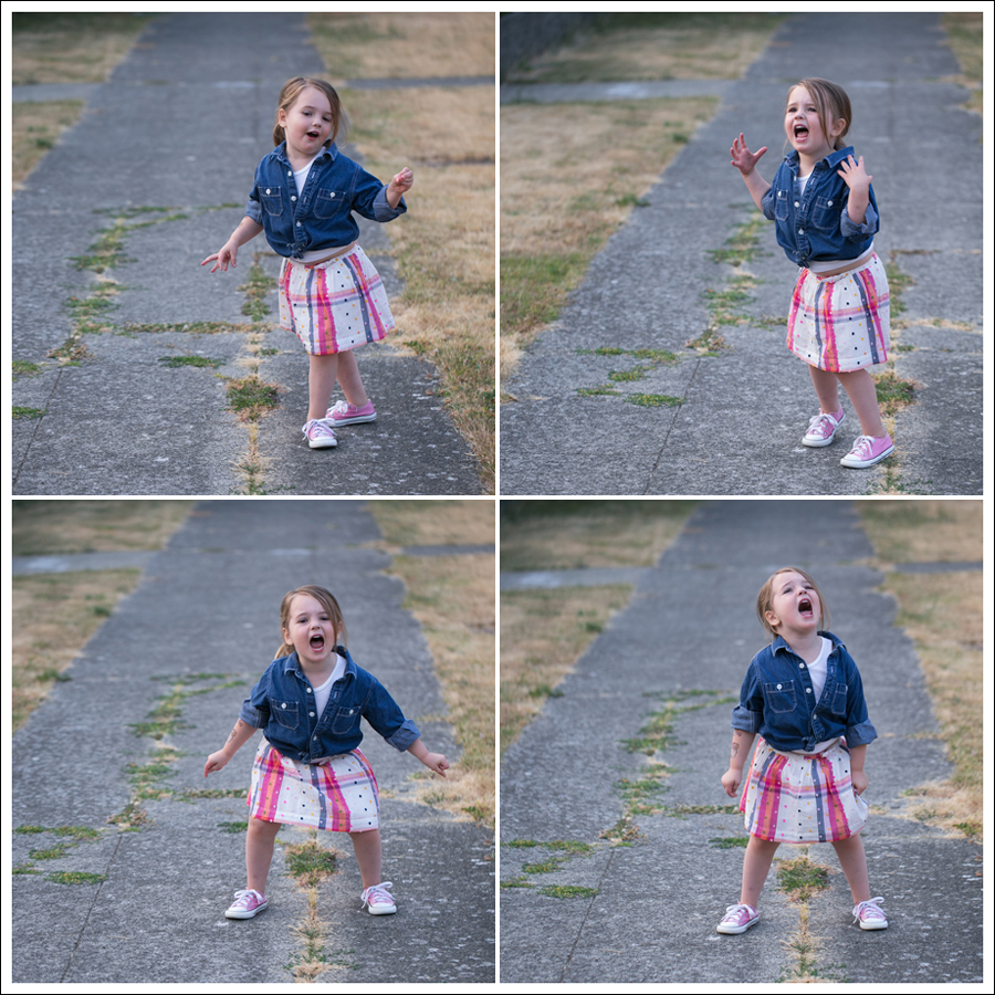 Blog Hanna Andersson Denim Shirt American Apparel Tank Lands End Skirt Pink Converse-2