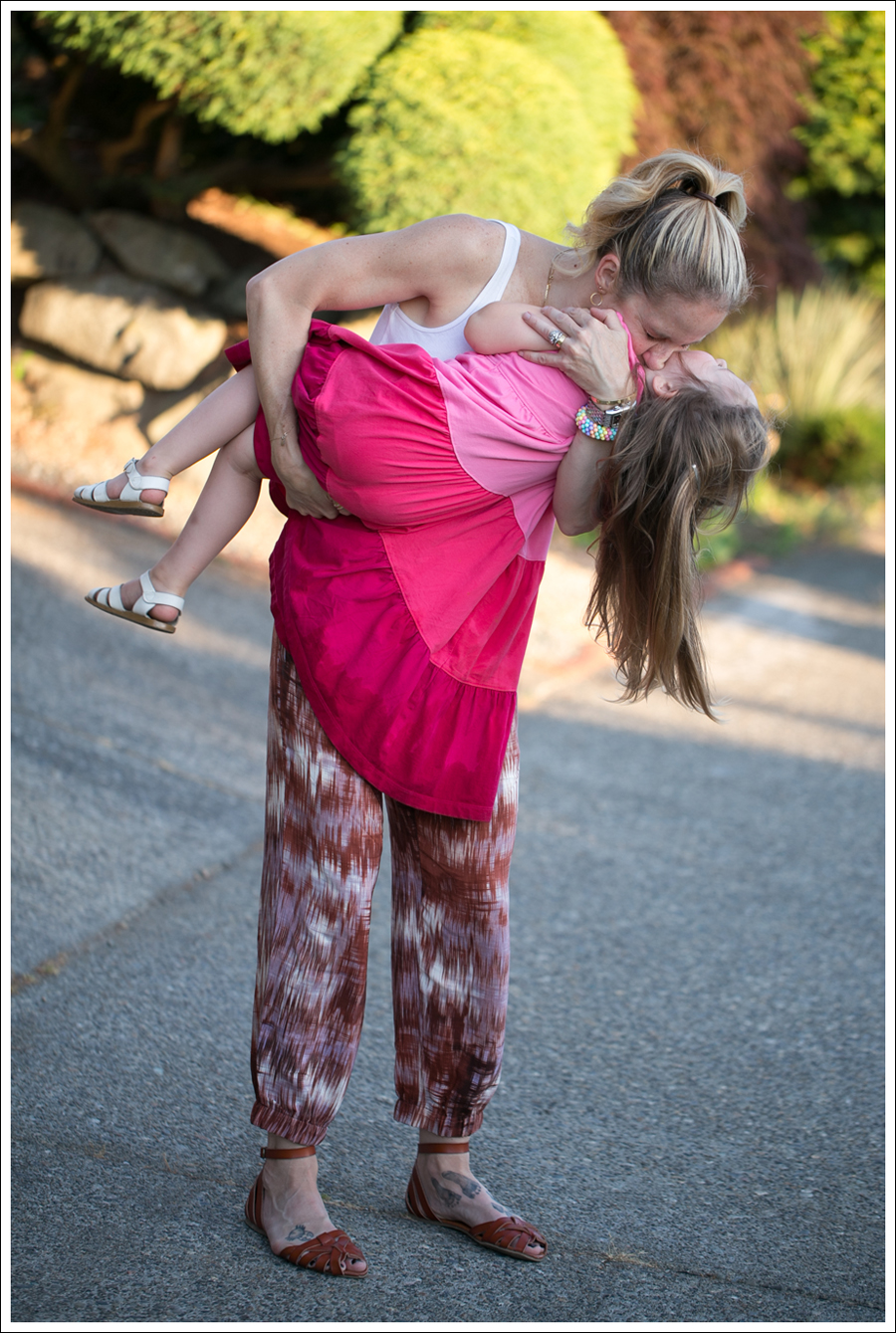 Blog HM White Tank Elizabeth and James Ruben Drawstring Silk Pants Target Shauna Huarache Sandals-12