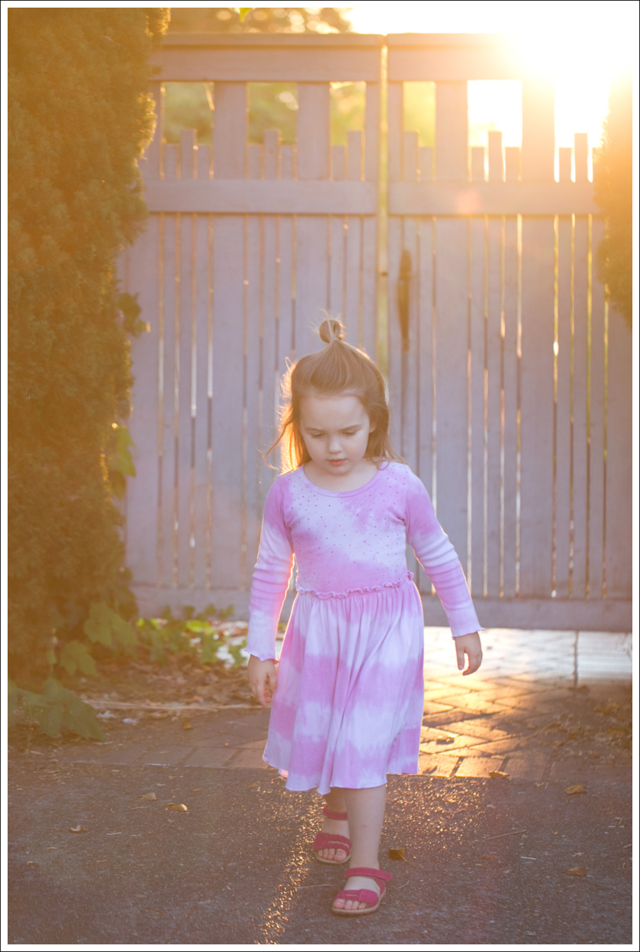 Blog Mignone Tie Dye Sparkle Long Sleeve Dress Pink Leather Braided Circo Sandals-11