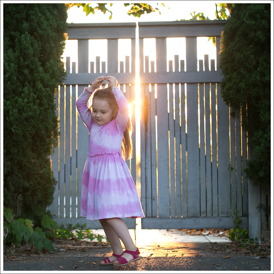 Blog Mignone Tie Dye Sparkle Long Sleeve Dress Pink Leather Braided Circo Sandals-14