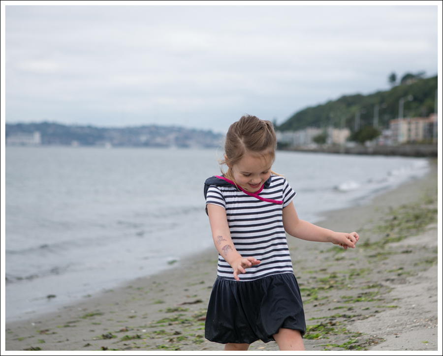 Blog tea collection kasato stripe dress with bubble dress KK canvas slippers-14