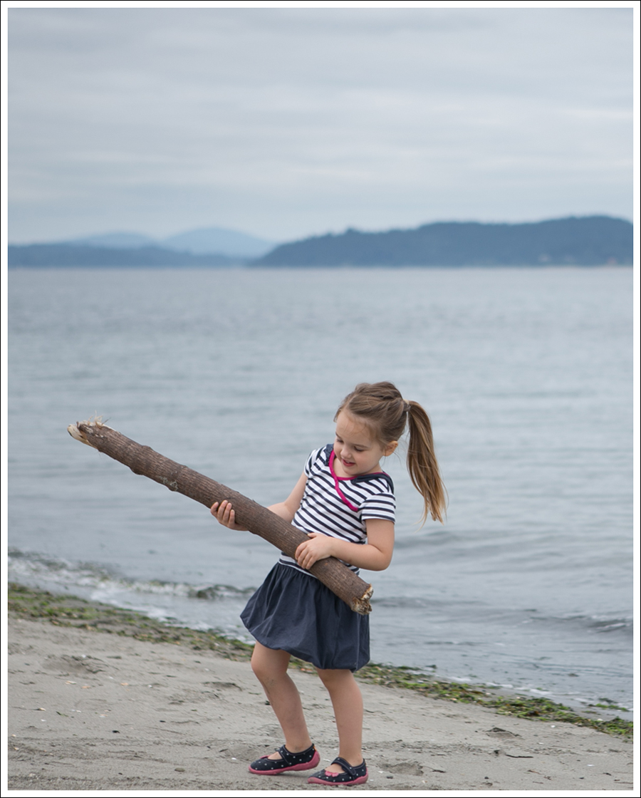 Blog tea collection kasato stripe dress with bubble dress KK canvas slippers-6