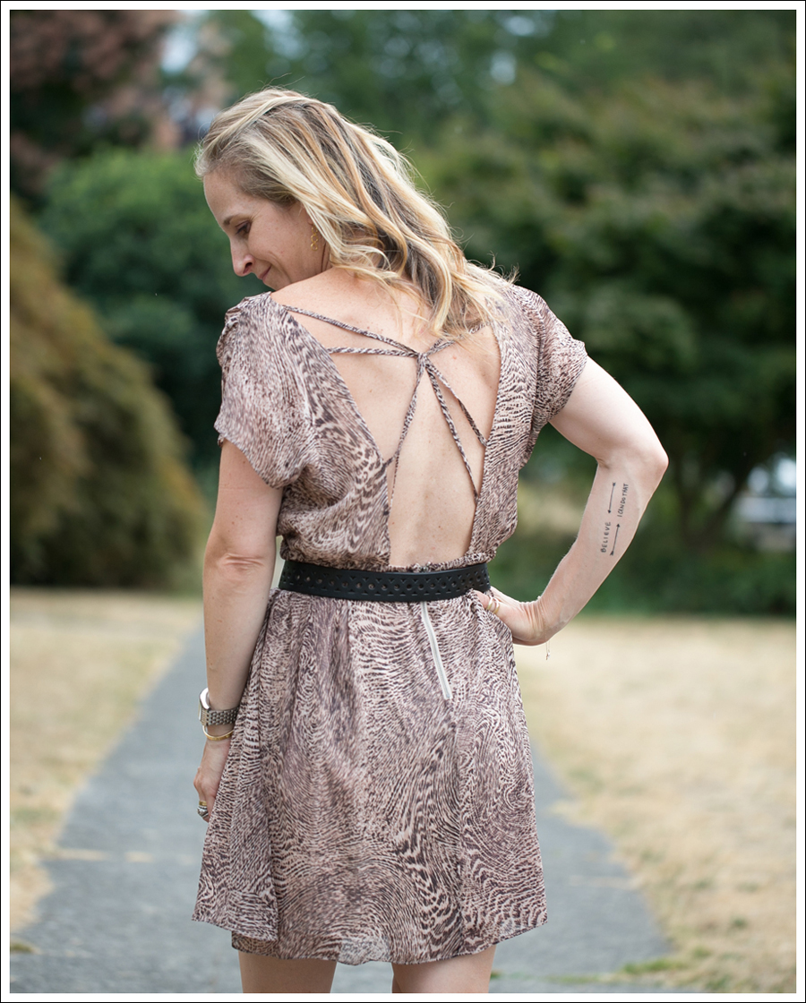 Blog Alice and Olivia Animal Print Silk Dress Sixty Seven Booties-3