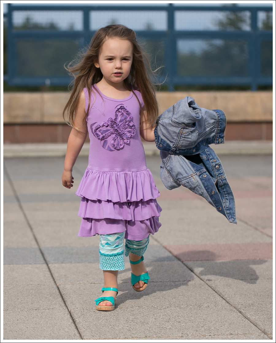 Blog Levis Jacket Mignone Butterfly Tiered Dress Naartjie Turquose Leggings Zara Sandals with Buckle-7