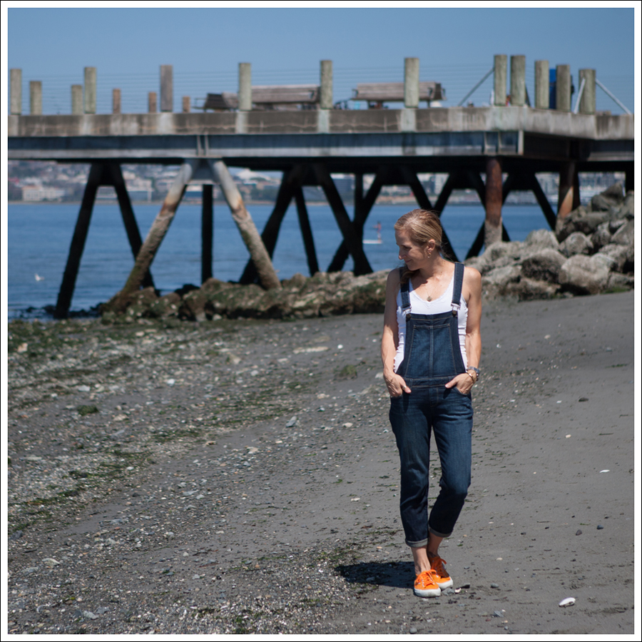 Blog Paige Denim Sierra Overalls Orange Superga-1
