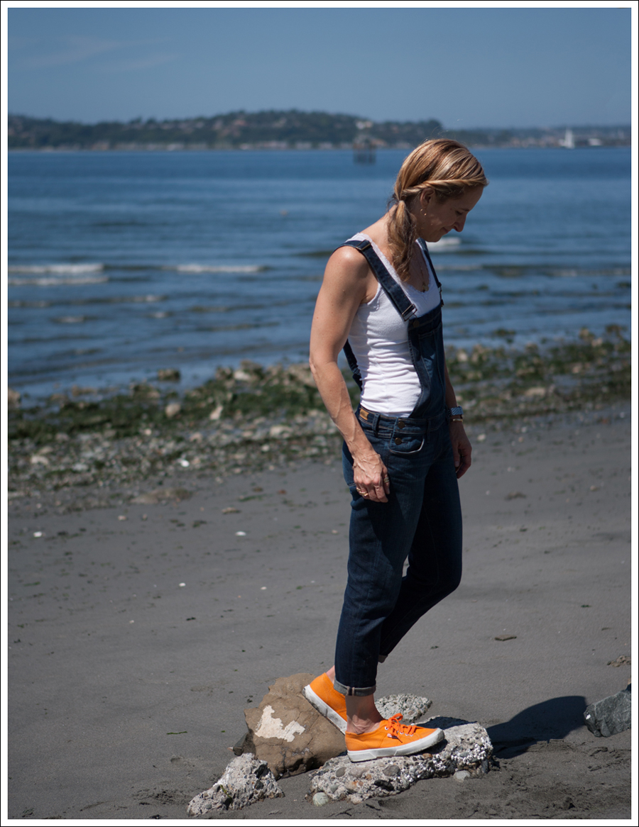 Blog Paige Denim Sierra Overalls Orange Superga-3