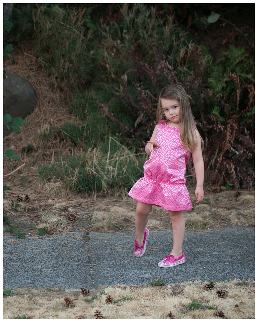 Blog Peek DropWaist Party Dress Sperry Topsider Pink Leopard-4