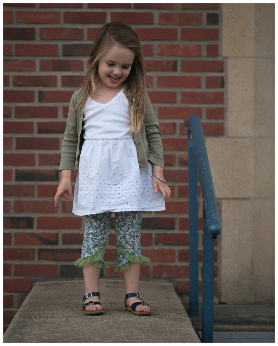 Blog Petit Bateau Cardigan Hanna Andersson Slip Dress Naartjie Leggings Saltwater Sun San Sandals-12