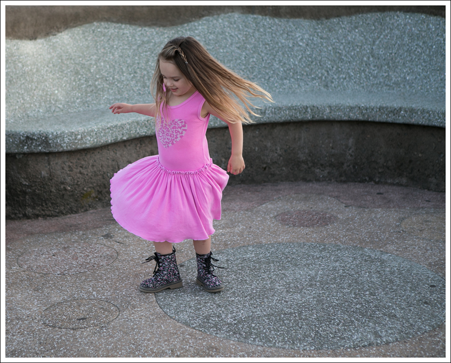 Blog Pink Heart Mignone Dress Floral Link Lace Up Boots-2