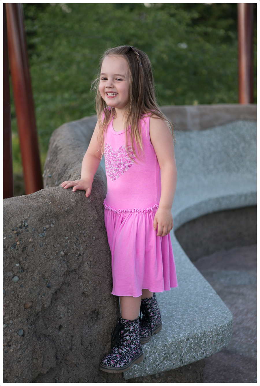 Blog Pink Heart Mignone Dress Floral Link Lace Up Boots-8