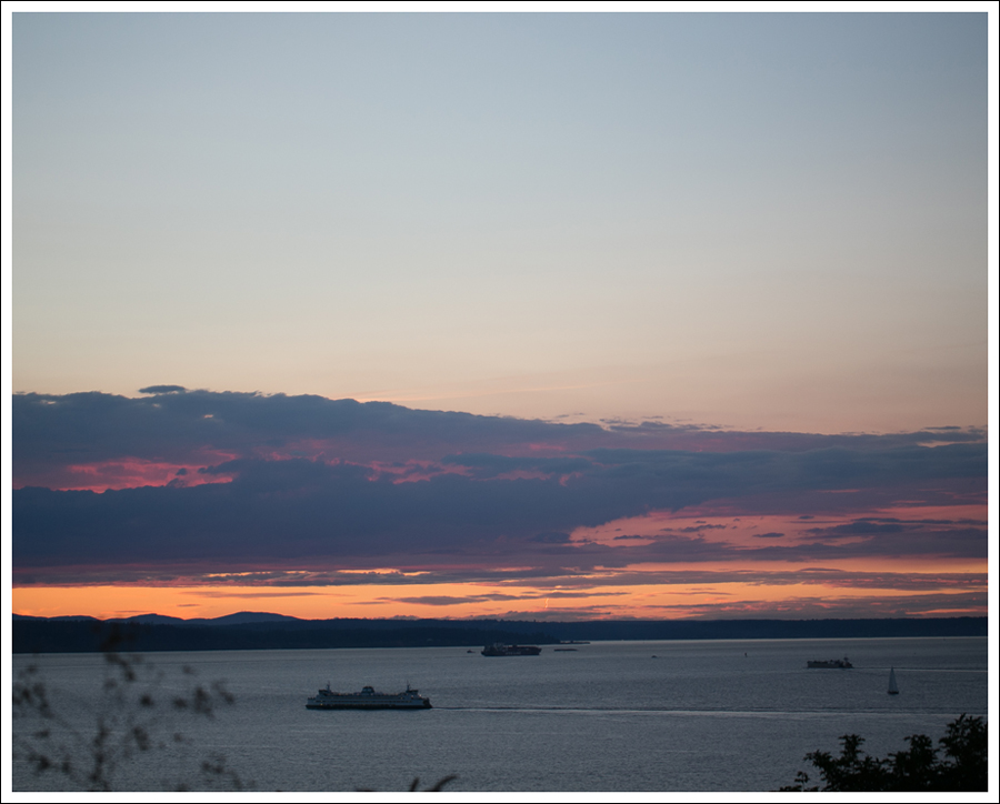 Blog West Seattle Sunset