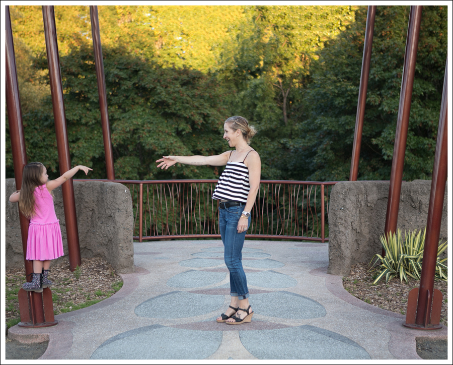 Blog Zara Striped Cami Citizens of Humanity Carlton Retro High Rise Born Wedge Sandals-2