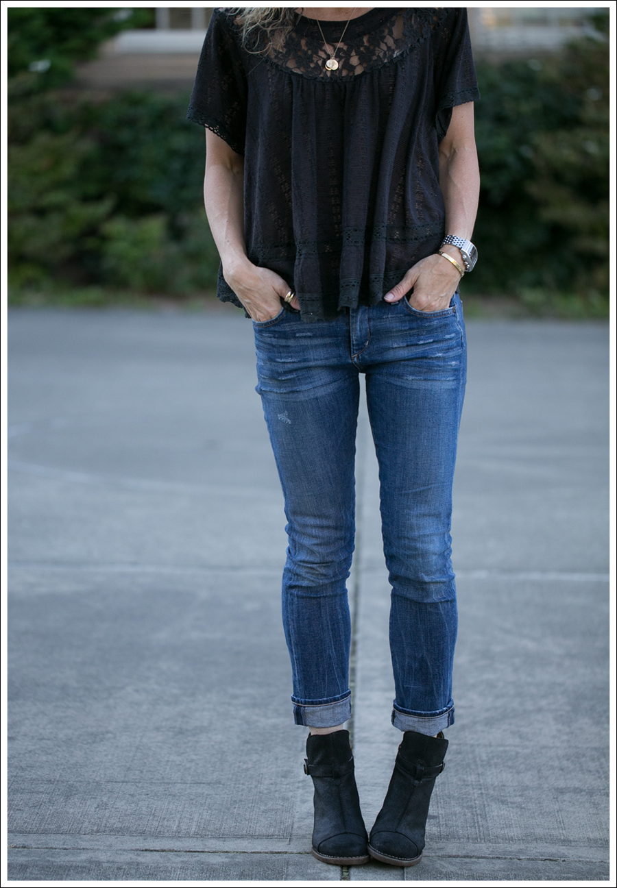 Blog Free People Crochet Top Citizens of Humanity Carlton Retro High Rise El Naturalista Duna N528-2