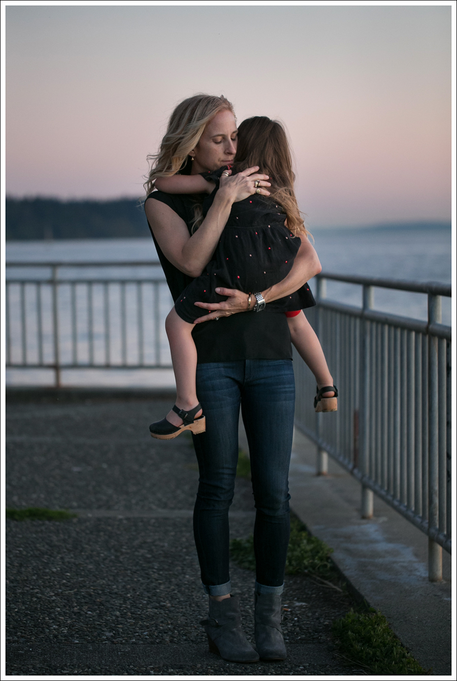 Blog Geren Ford Chain Low Back Top DL1961 Emma Bloom Lola Keim Gray Suede Booties-3