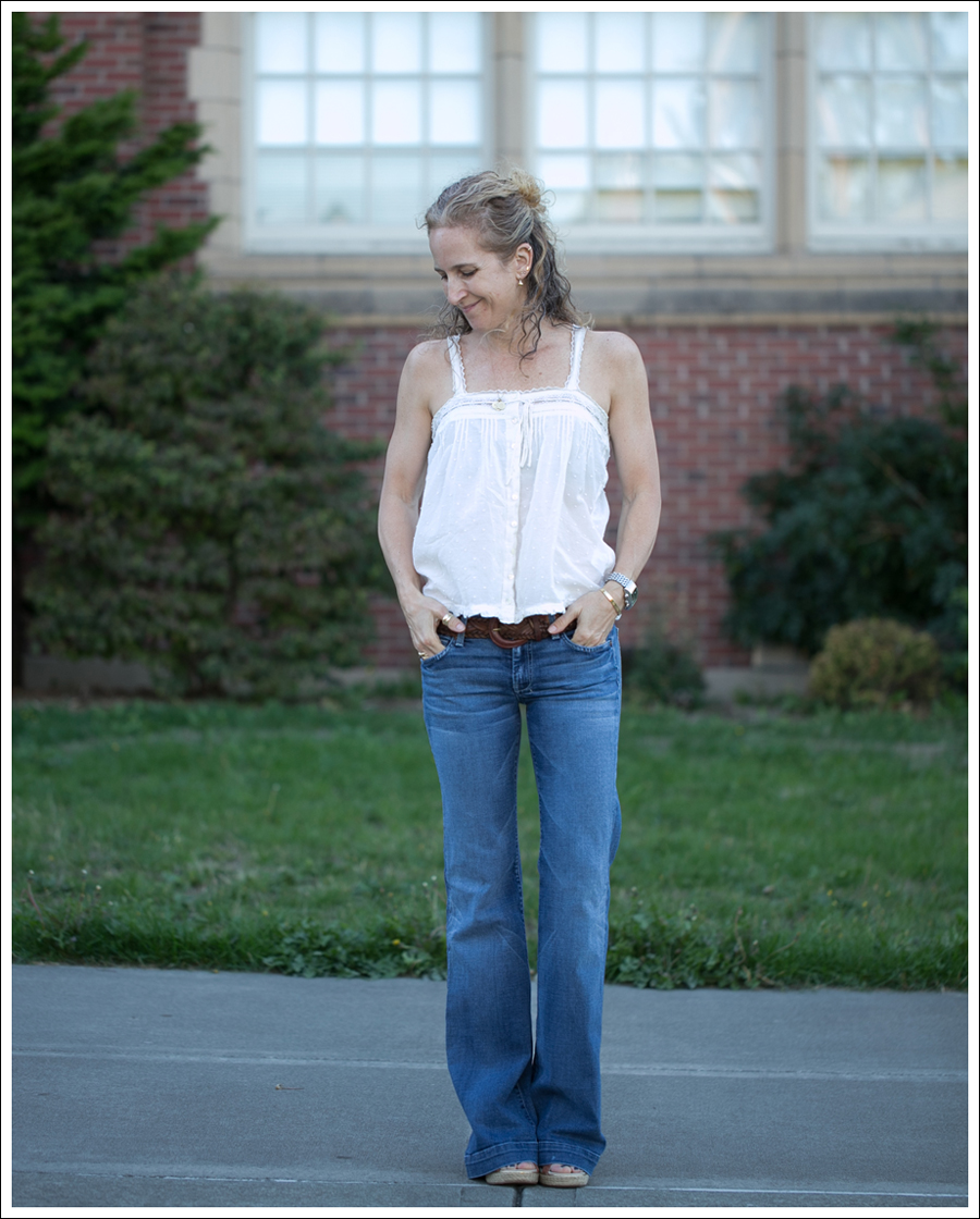 Blog Joie Boho Cami 7FAM the Slim Trouser Sperry Leather Espadrilles-1