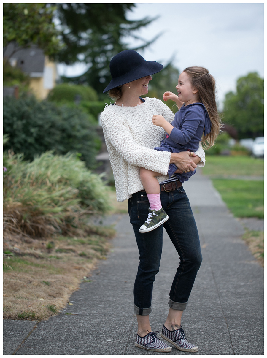 Blog Nordstrom Navy Wool Hat Free People Cropped Sweater Rag Bone The Dre Zara Striped Espadrilles-8