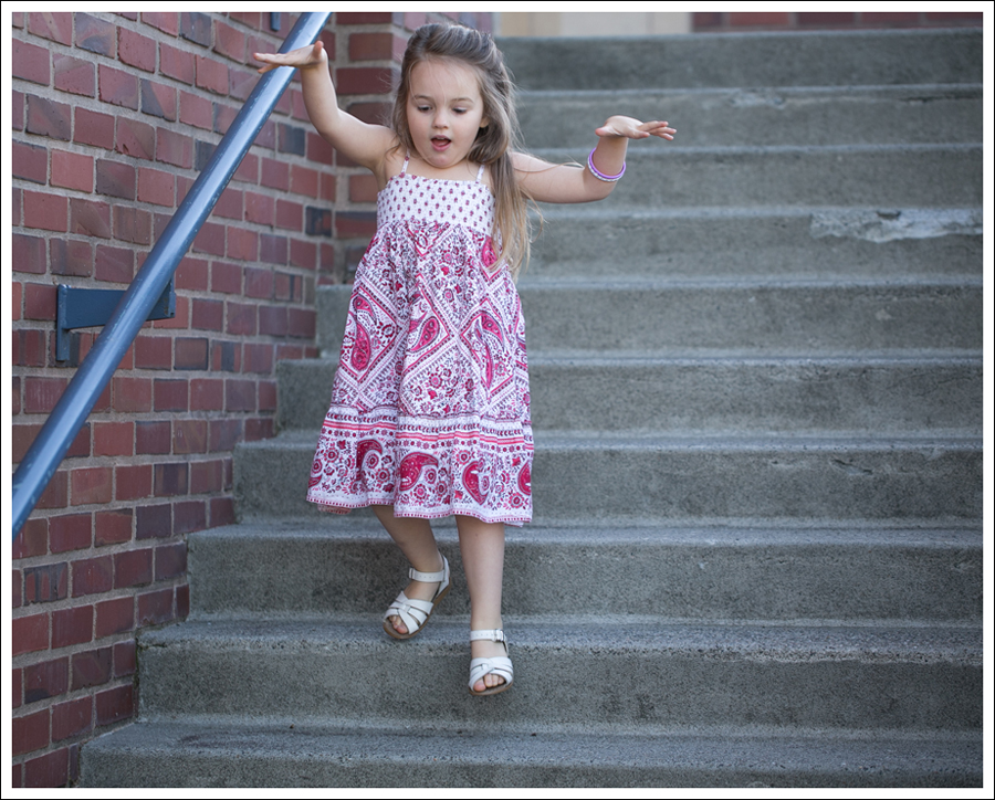 Blog Red Paisley GapKids Boho Dress Saltwater Sandals-4