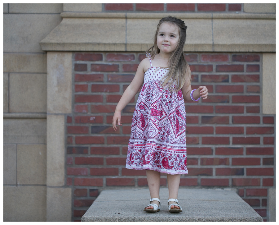 Blog Red Paisley GapKids Boho Dress Saltwater Sandals-8