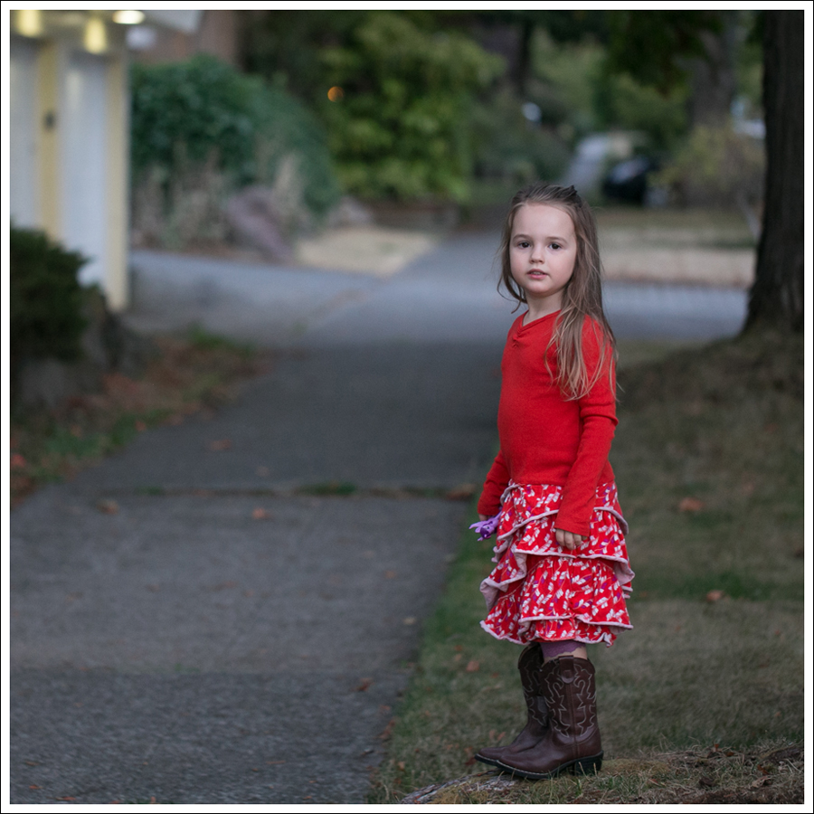 Blog Tea Collection Red tier Dress Faded Glory Cowboy Boots-1